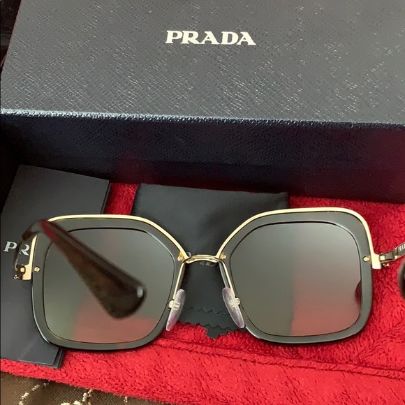 PRADA oversized square glasses - Picture 4 of 6